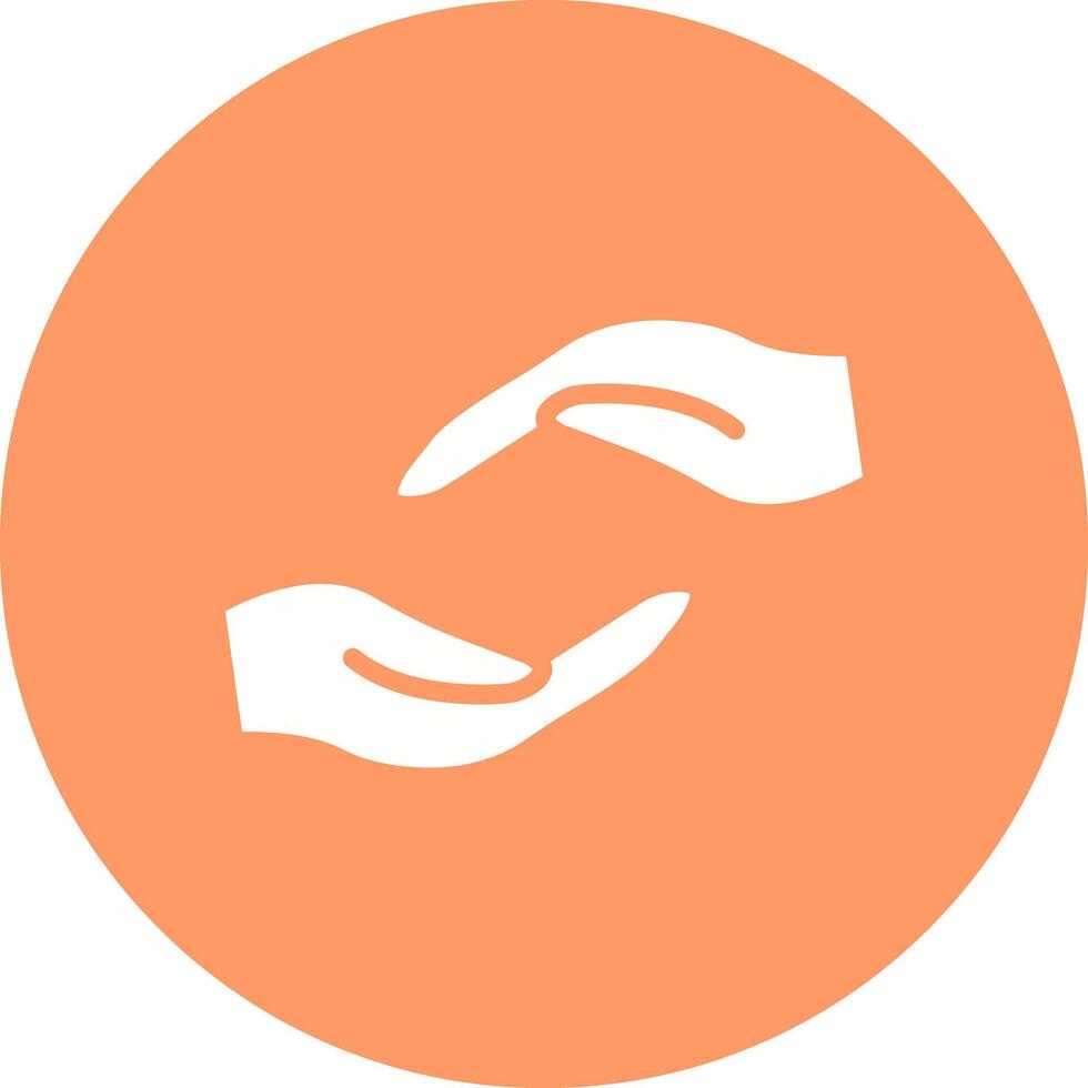 Supportive Hand Icon Design vector