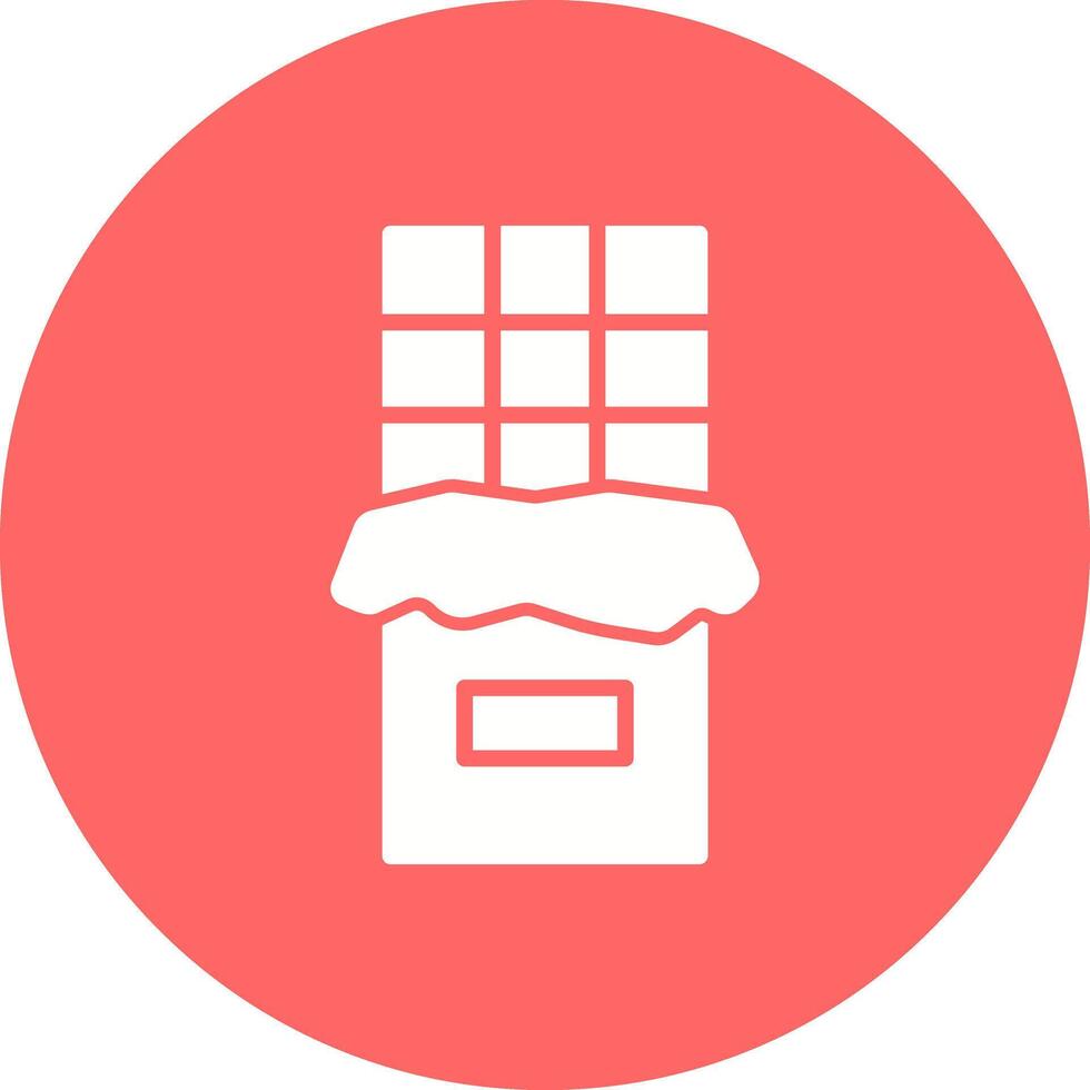 Chocolate Bar Icon Design vector