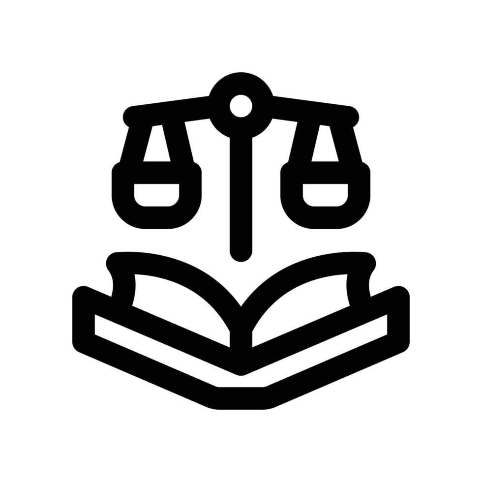 book icon. line icon for your website, mobile, presentation, and logo design. vector