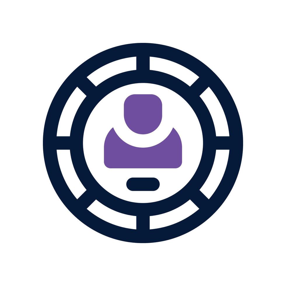 skills icon. dual tone icon for your website, mobile, presentation, and logo design. vector