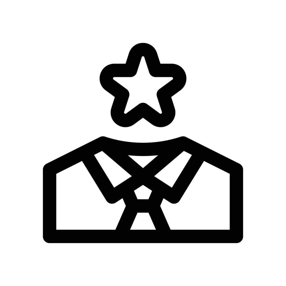 reputation icon. line icon for your website, mobile, presentation, and logo design. vector