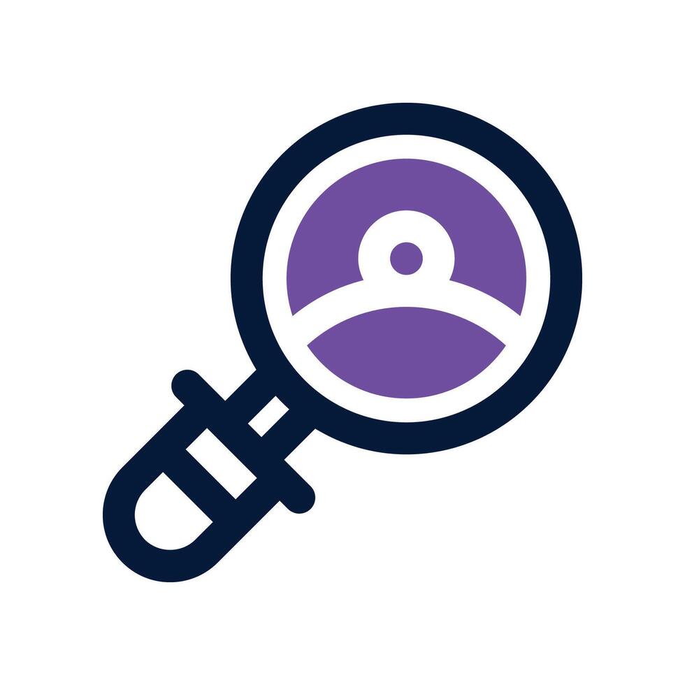 searching icon. dual tone icon for your website, mobile, presentation, and logo design. vector