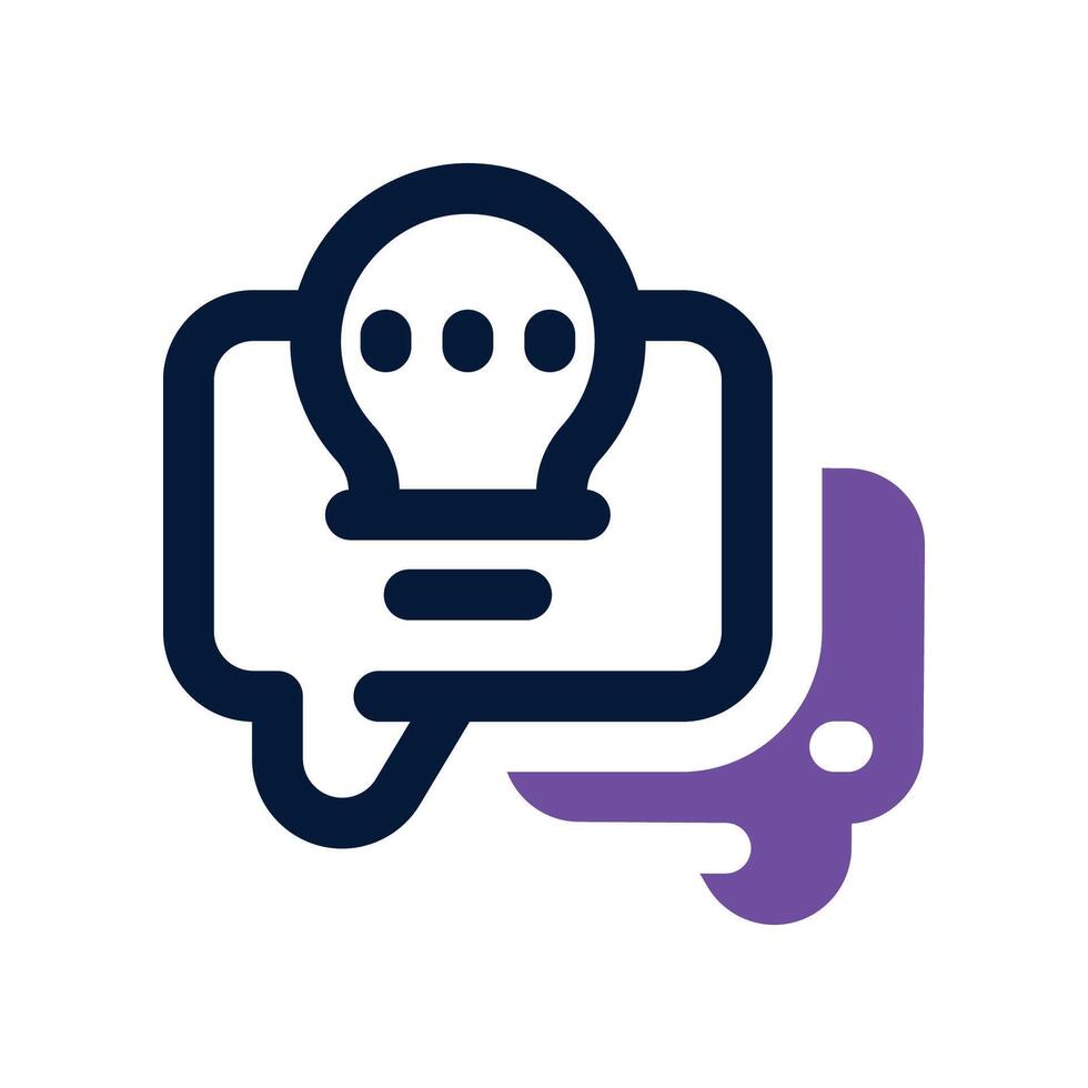 tips icon. dual tone icon for your website, mobile, presentationation, and logo design. vector