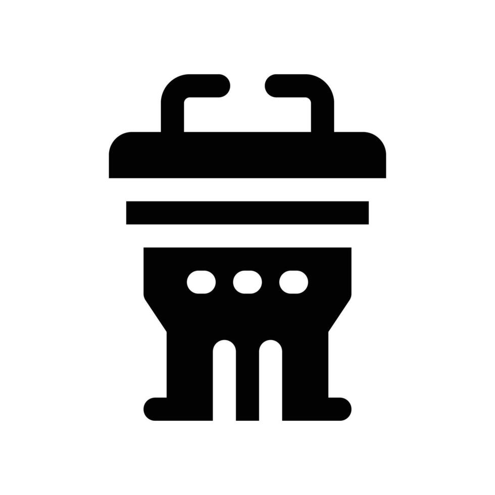 podium icon. glyph icon for your website, mobile, presentationation, and logo design. vector