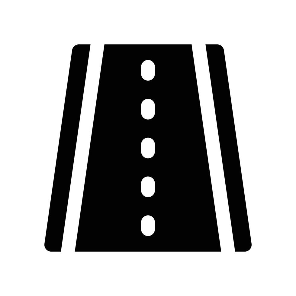 street icon. glyph icon for your website, mobile, presentation, and logo design. vector