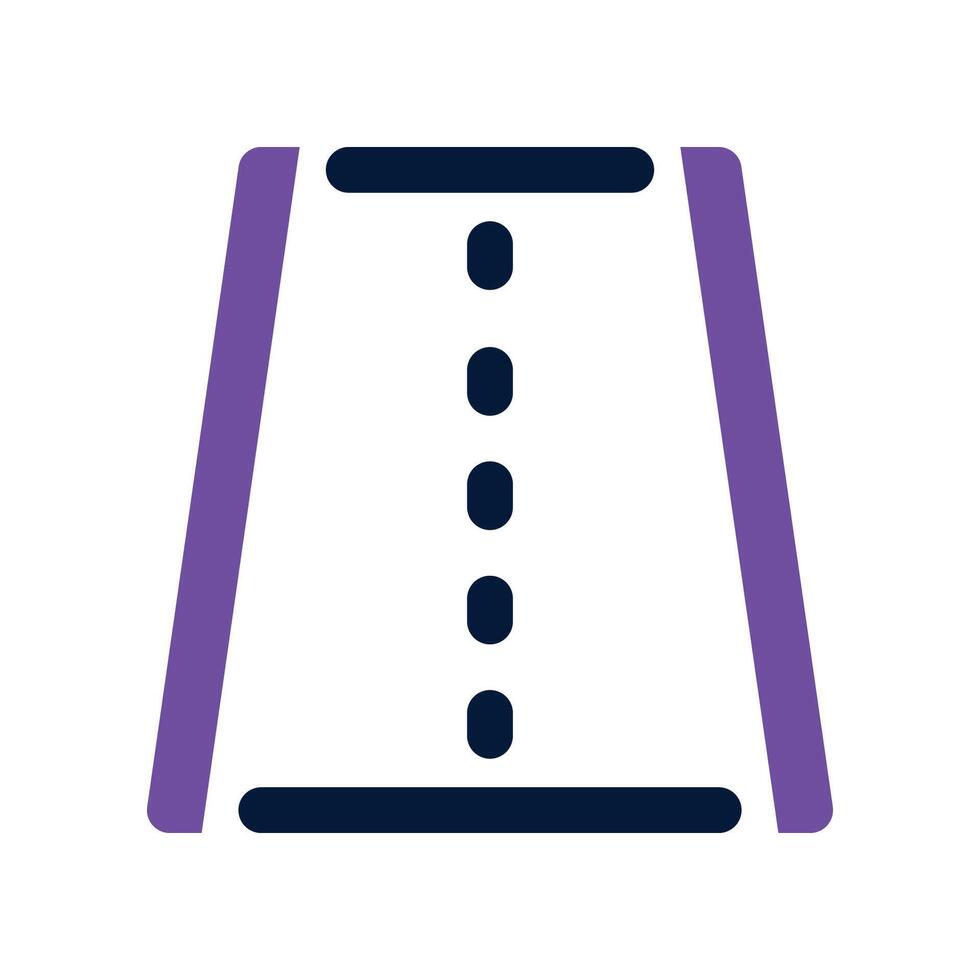 street icon. dual tone icon for your website, mobile, presentation, and logo design. vector