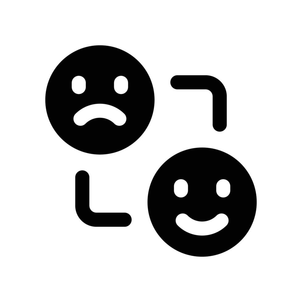 review icon. glyph icon for your website, mobile, presentation, and logo design. vector