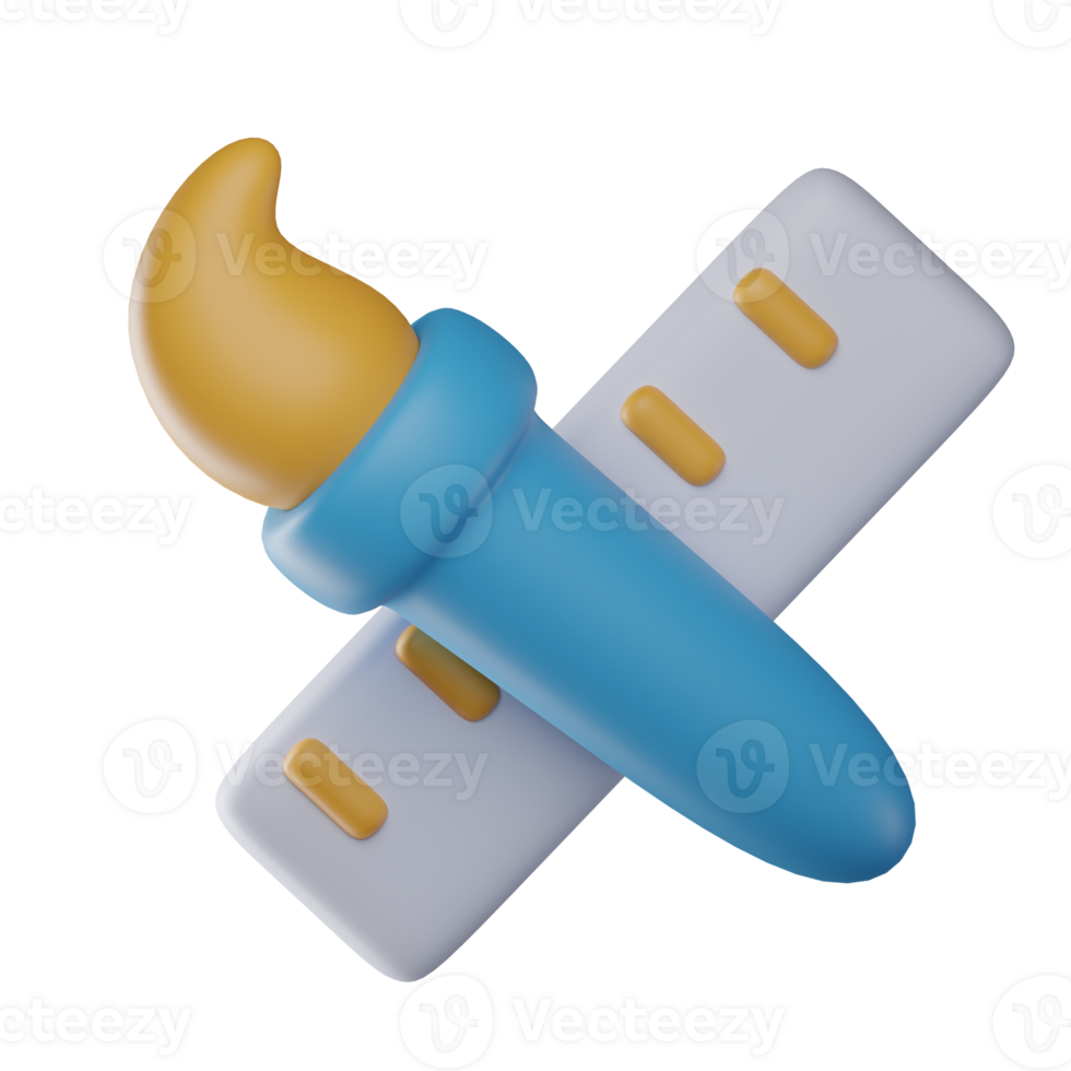 3D Design Isolated Icon Illustration png