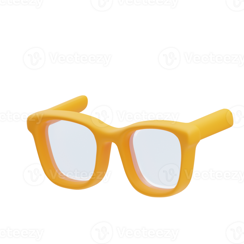 3D Glasses Isolated Icon Illustration png