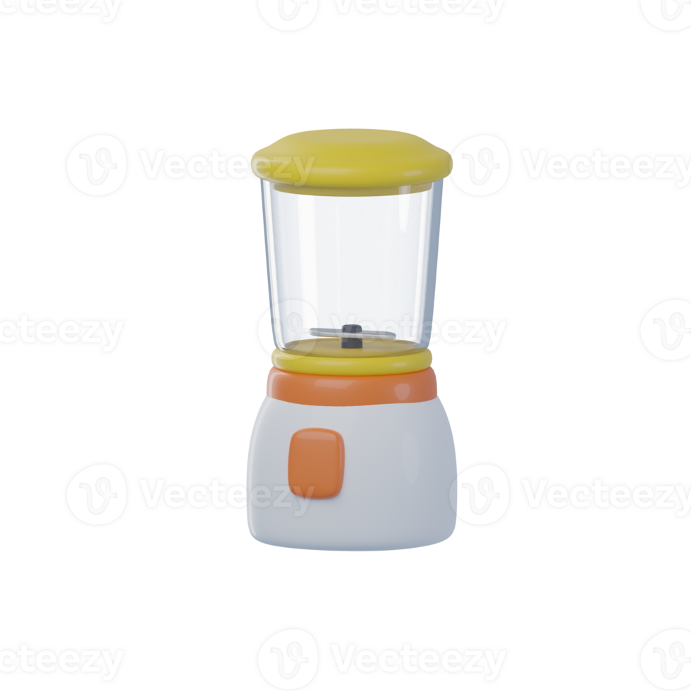 3D Juicer Isolated Icon Illustration png