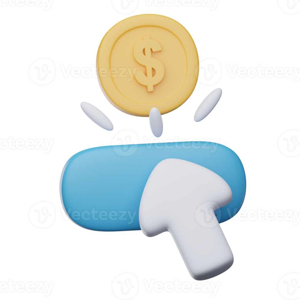 3D PPC Isolated Icon Illustration png
