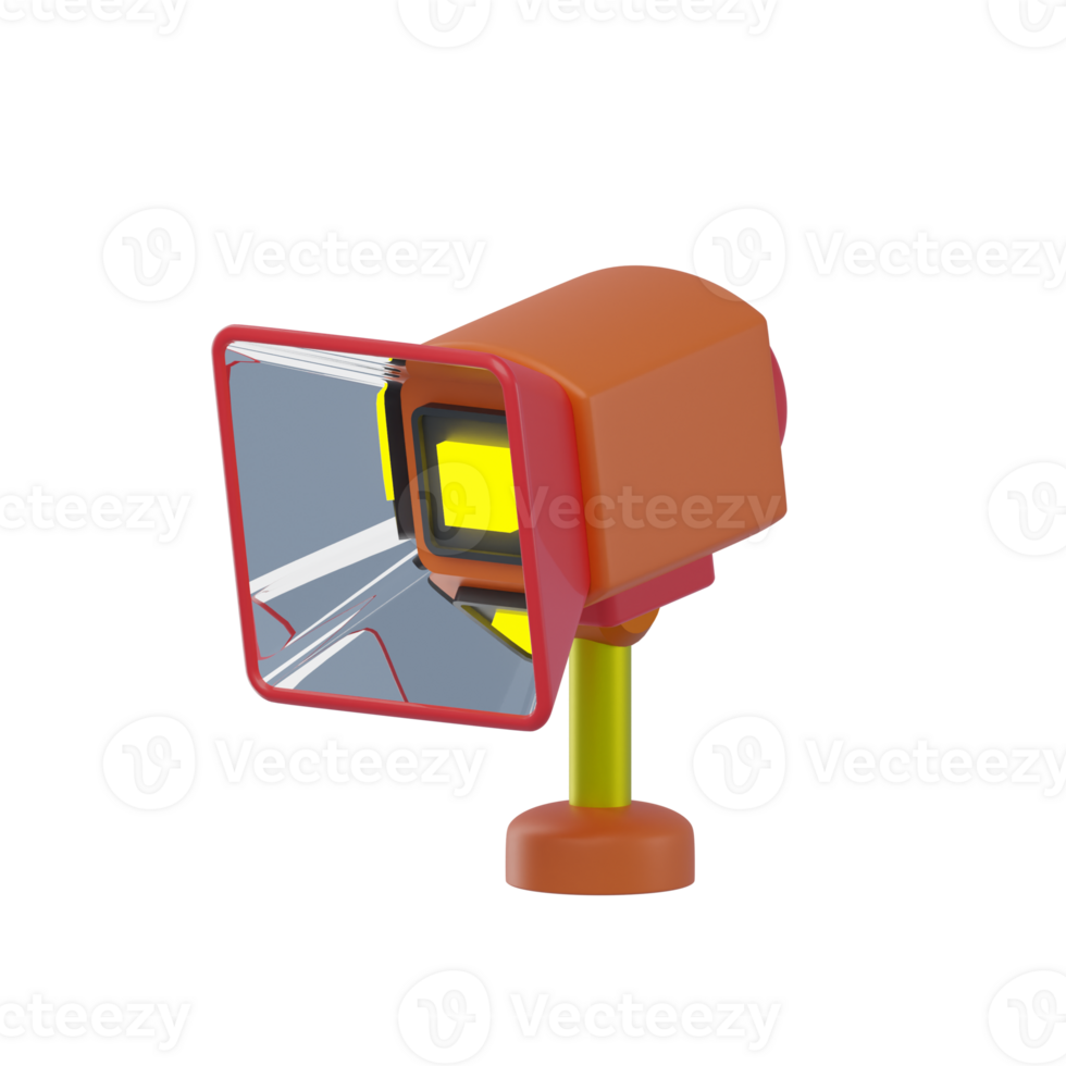 3D Studio Light Isolated Icon Illustration png
