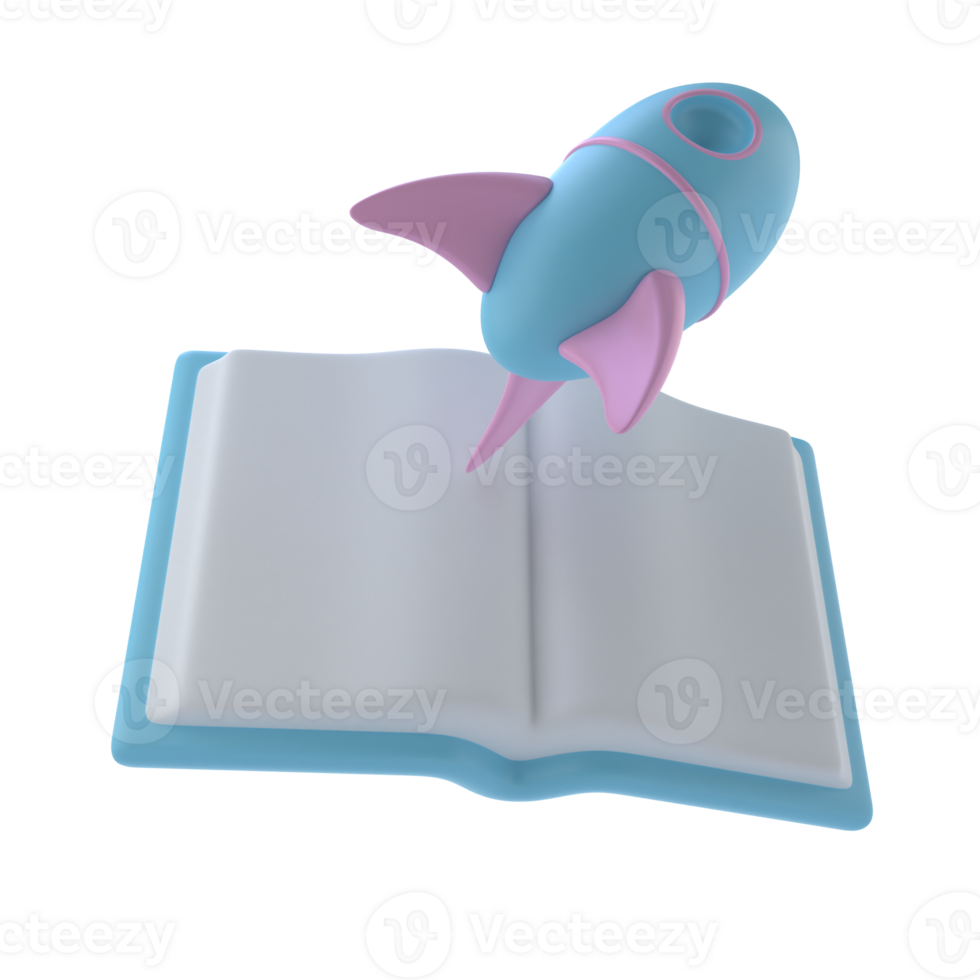 3D Tech Subject Isolated Icon Illustration png