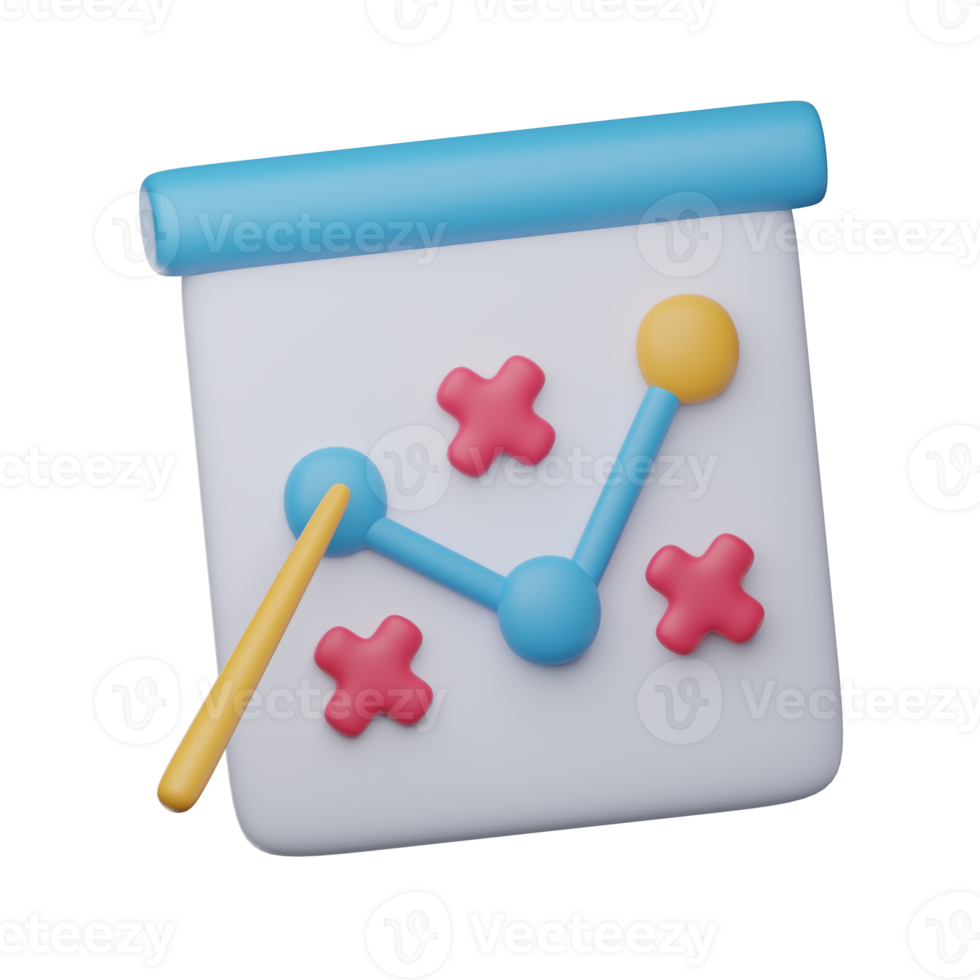 3D Tactics Isolated Icon Illustration png