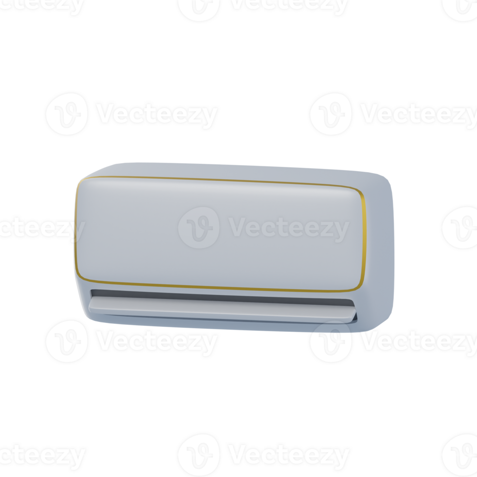 3D AC Isolated Icon Illustration png