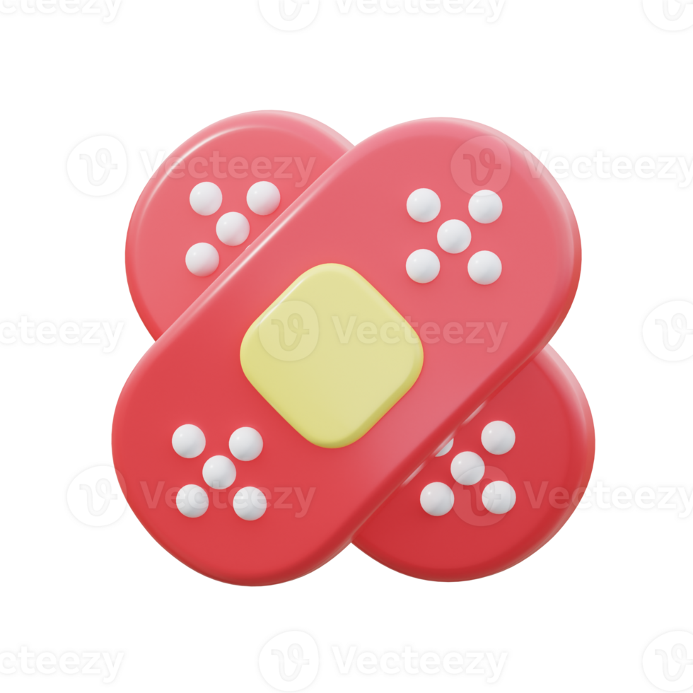 3D Bandage Illustration png