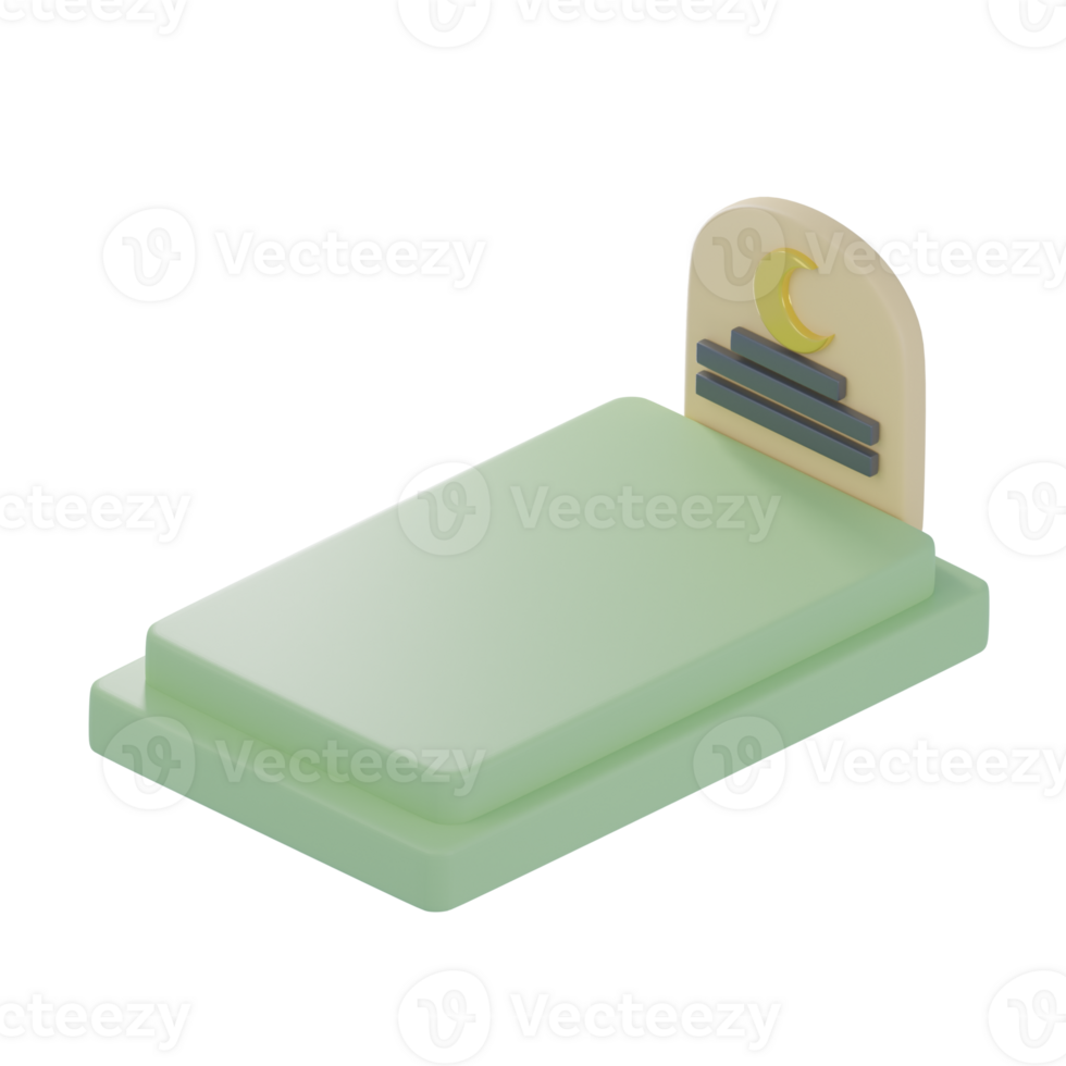 3D Clean Grave Illustration png