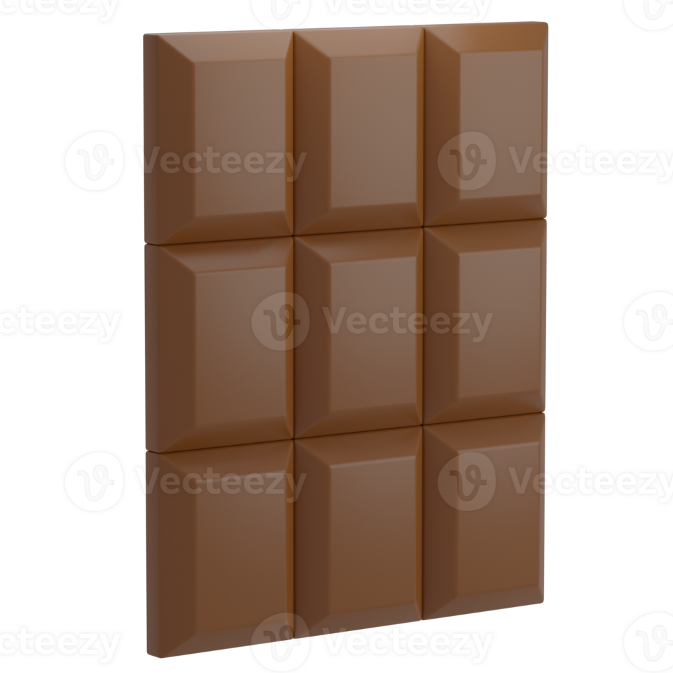3D Chocolate Illustration png