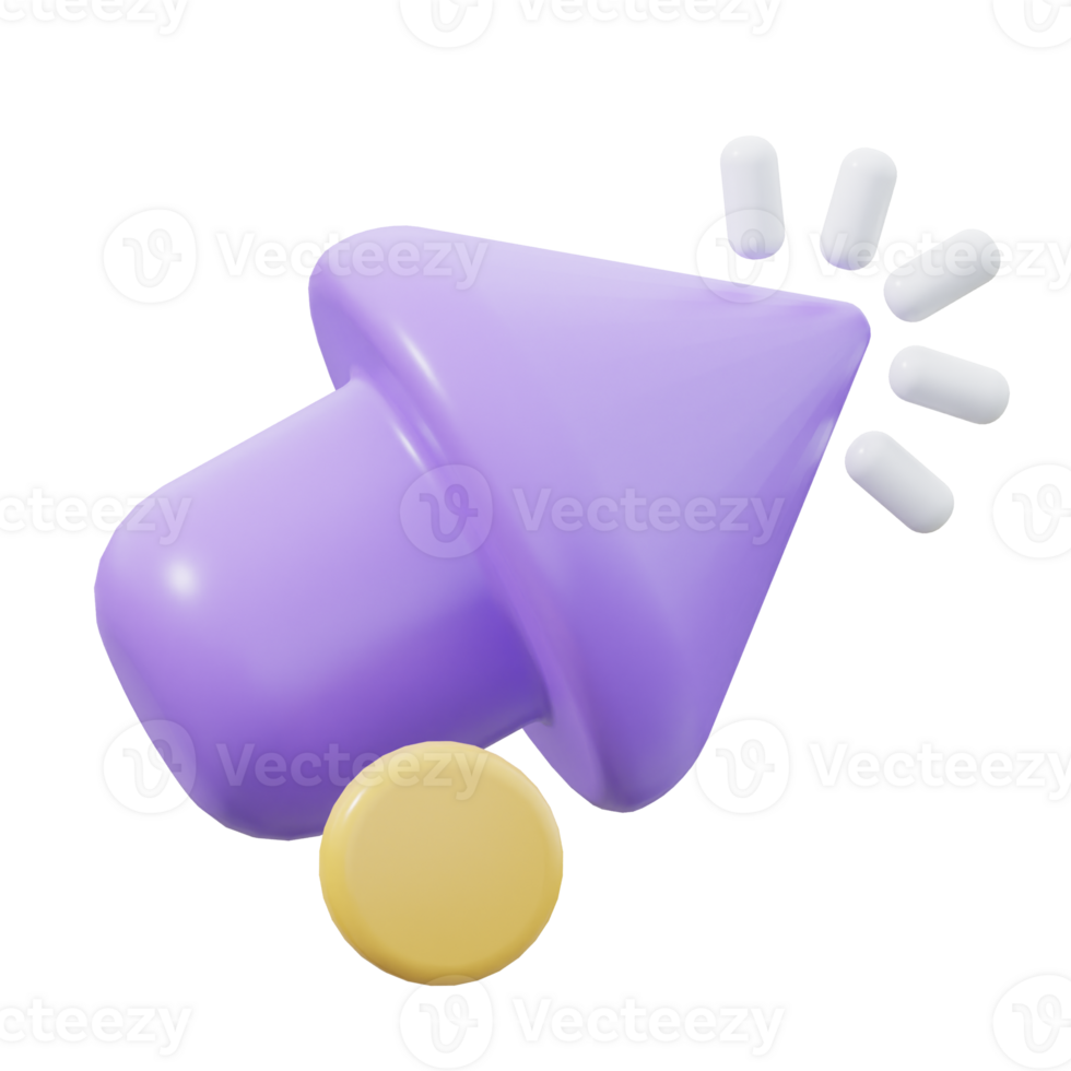 3D Cursor Illustration png