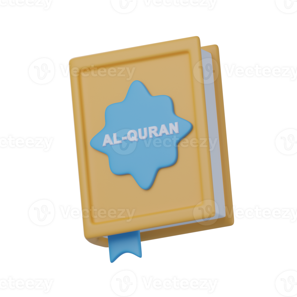 3D Holy Quran Illustration png