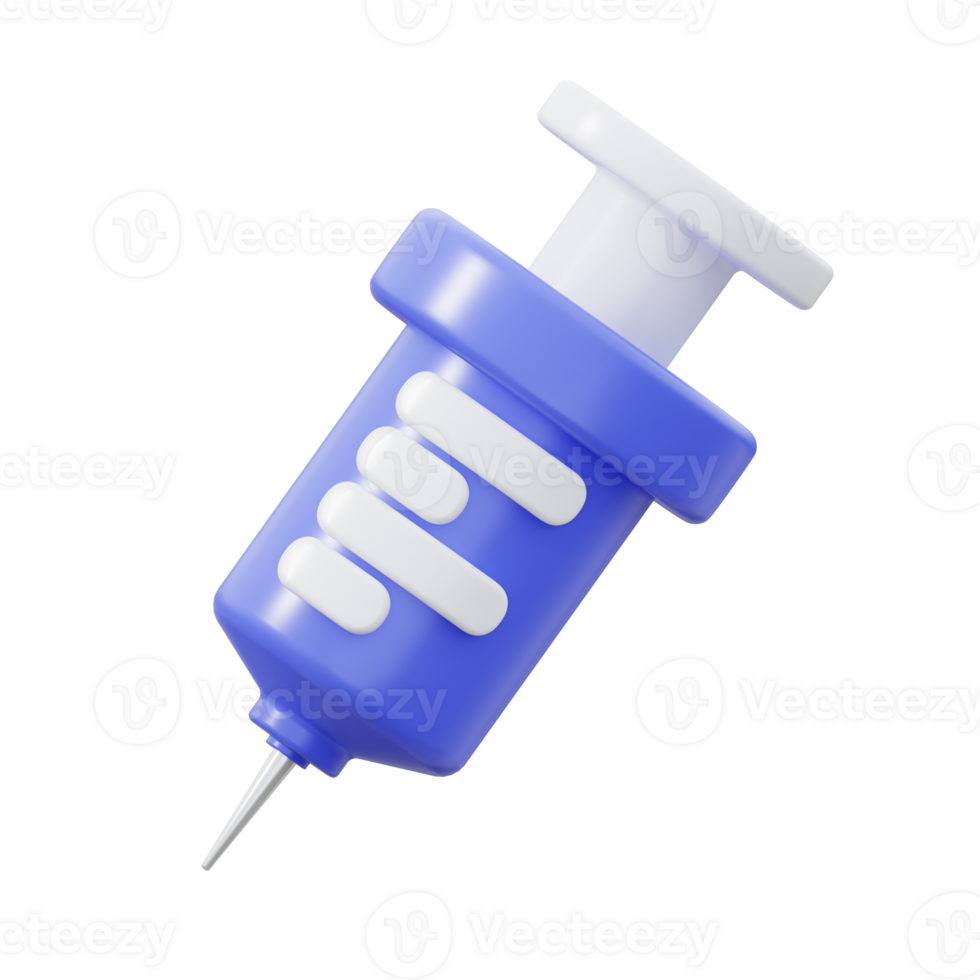 3D Injection Illustration png