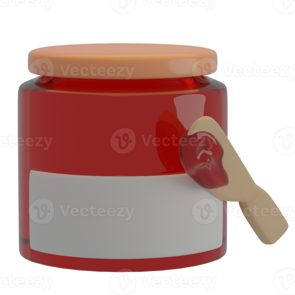 3D Jam Illustration png