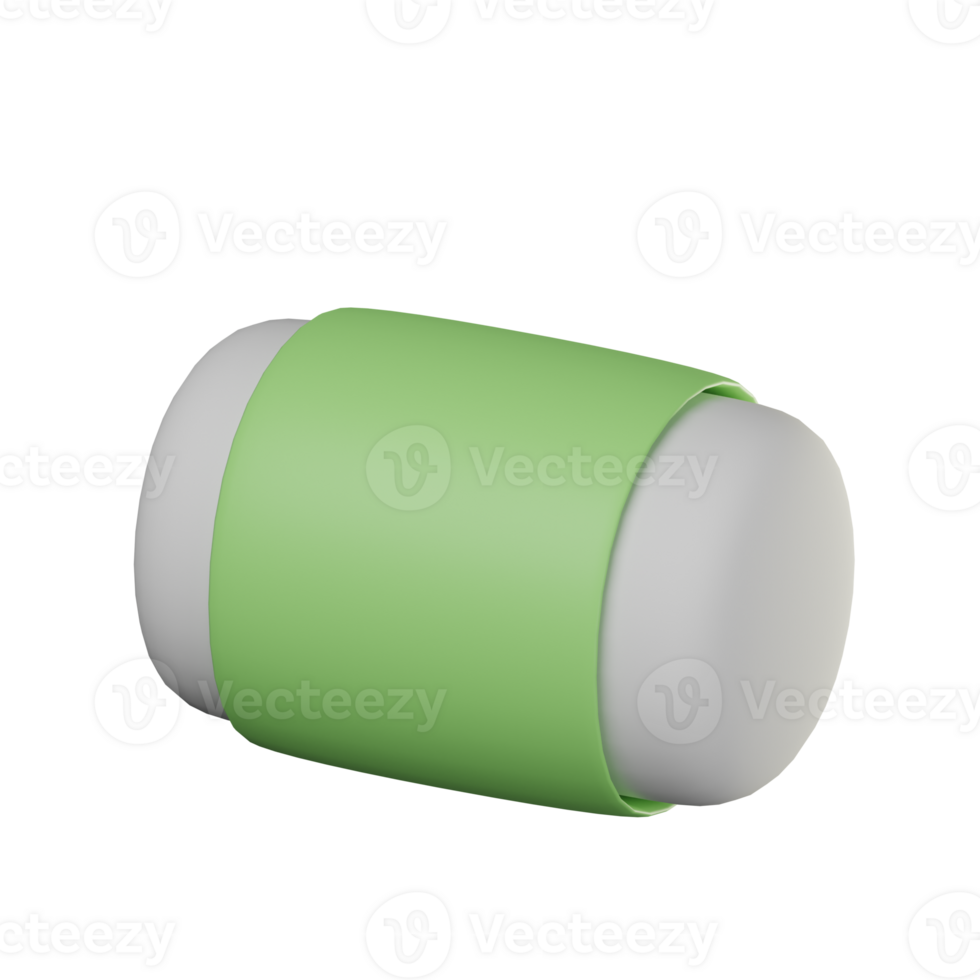 3D Lemper Illustration png