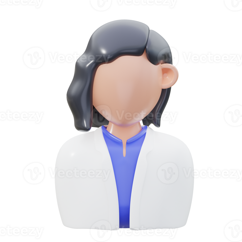 3D Skincare Specialist Illustration png