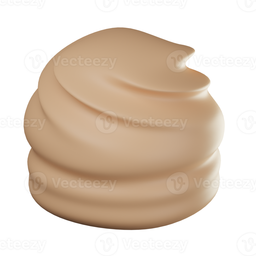 3D Sus Cake Illustration png
