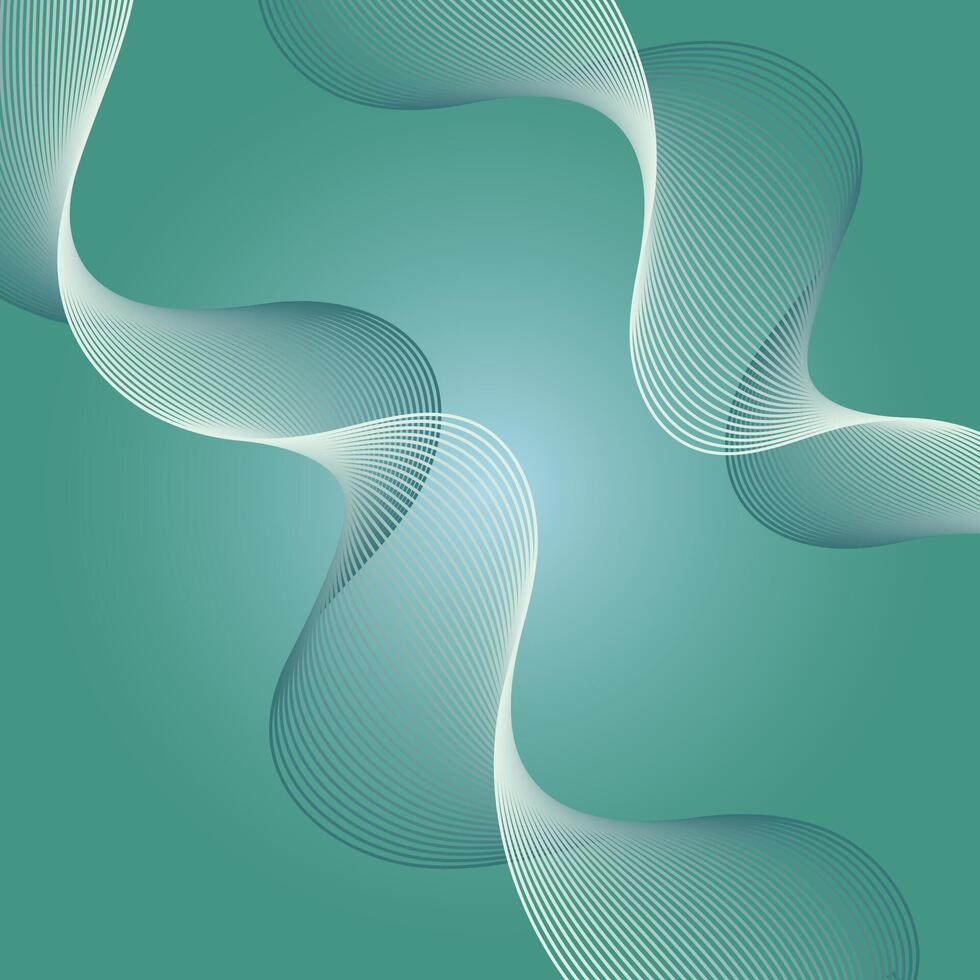 Abstract dreamscape flow background design. vector