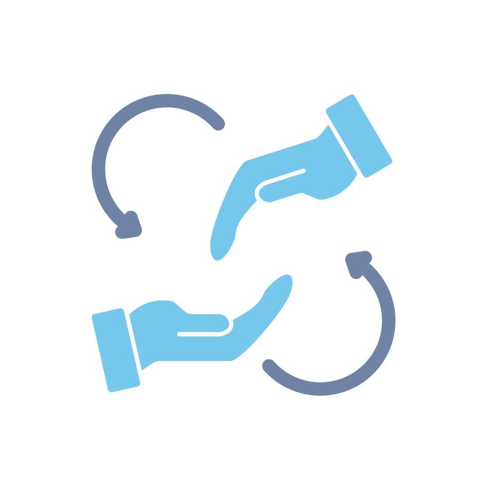 help concept line icon. Simple element illustration. help concept outline symbol design. vector