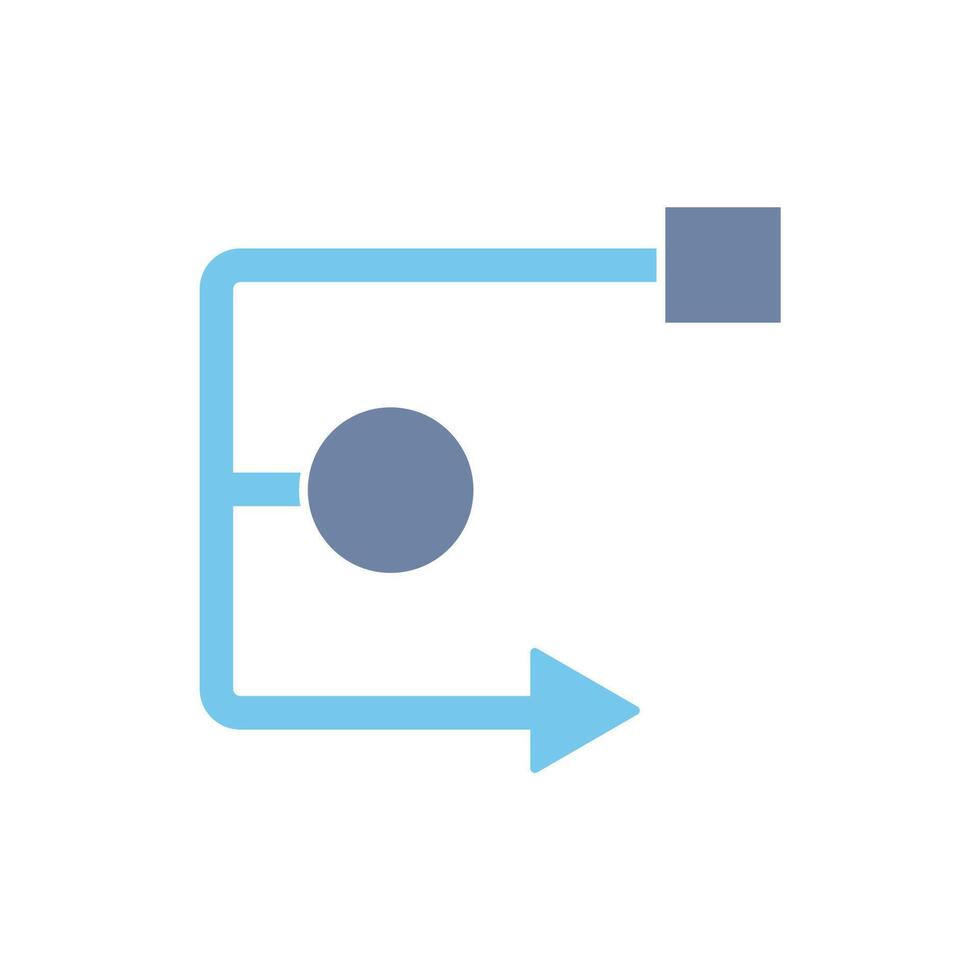 workflow concept line icon. Simple element illustration. workflow concept outline symbol design. vector