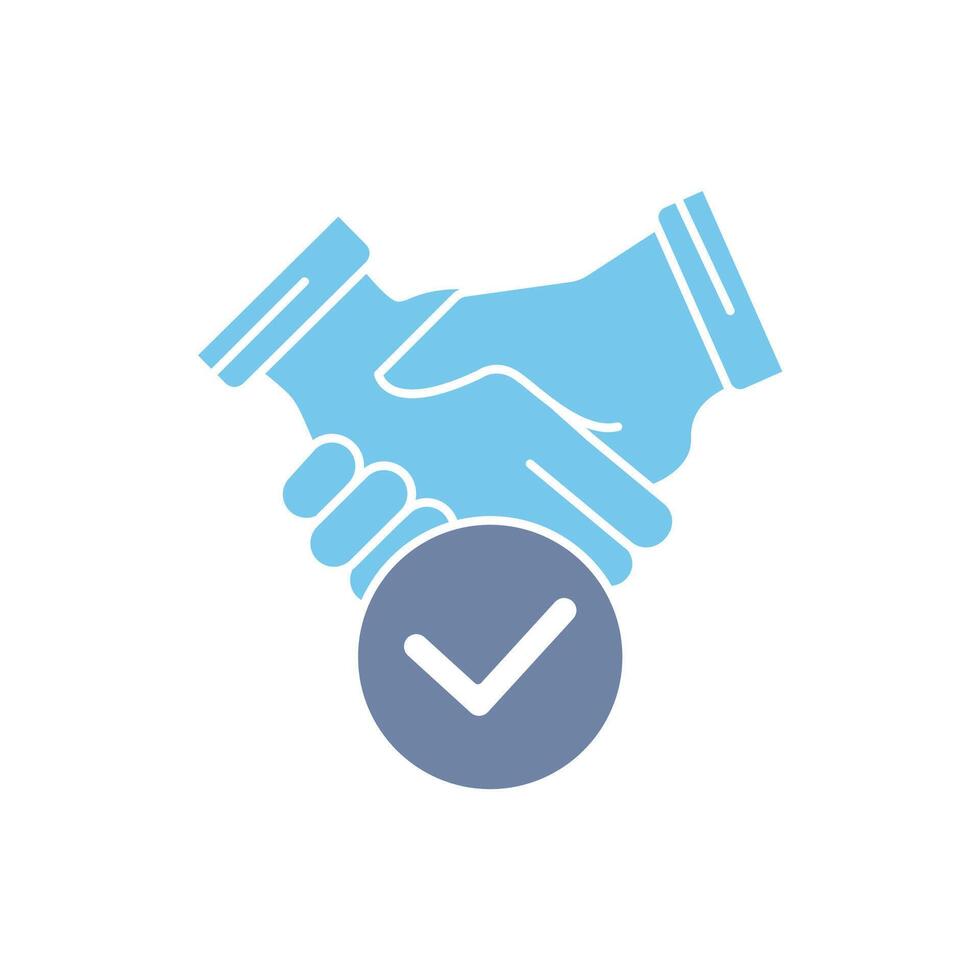 agreement concept line icon. Simple element illustration. agreement concept outline symbol design. vector