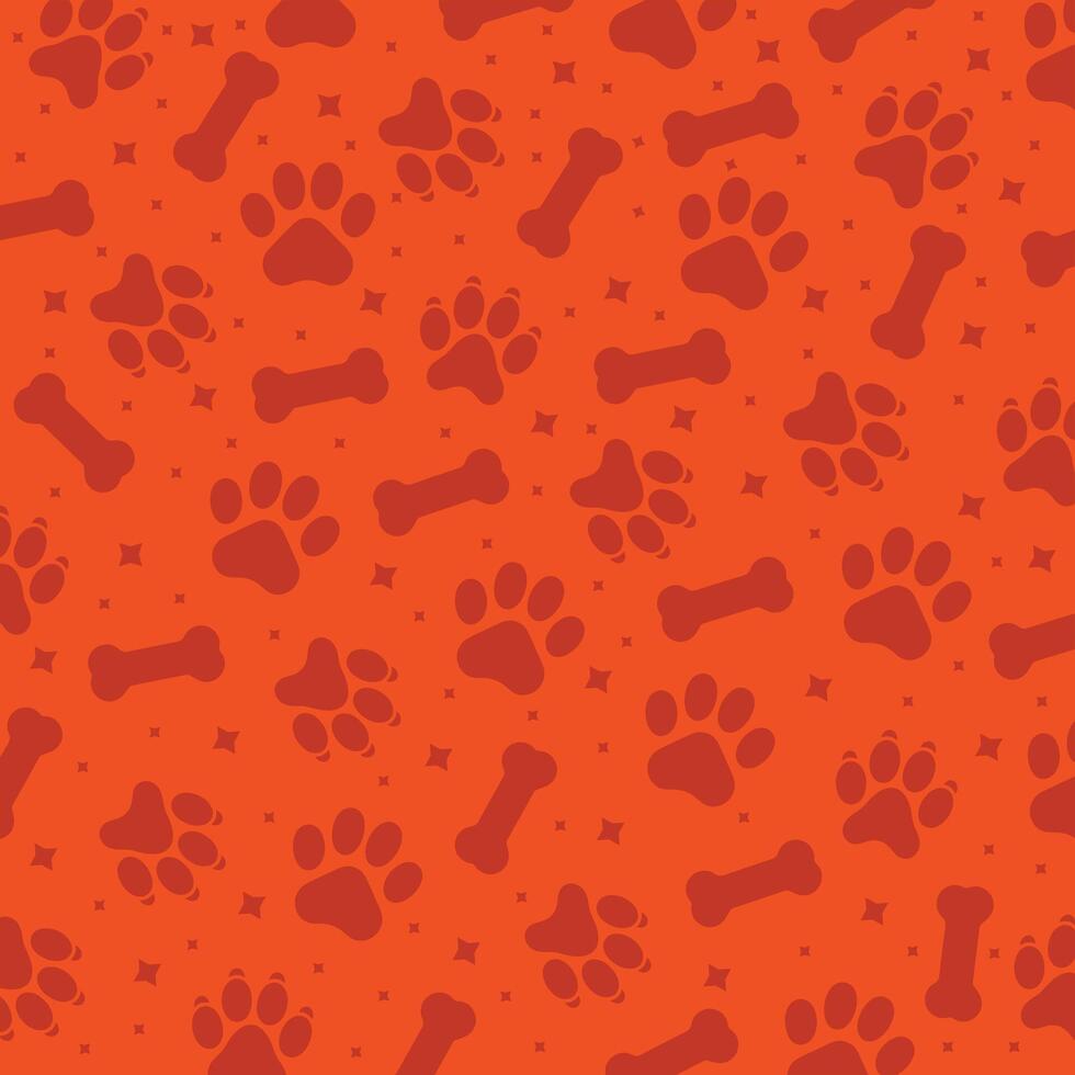 Adorable Cats and Dogs Theme Seamless Background Pattern for Pet Lovers vector