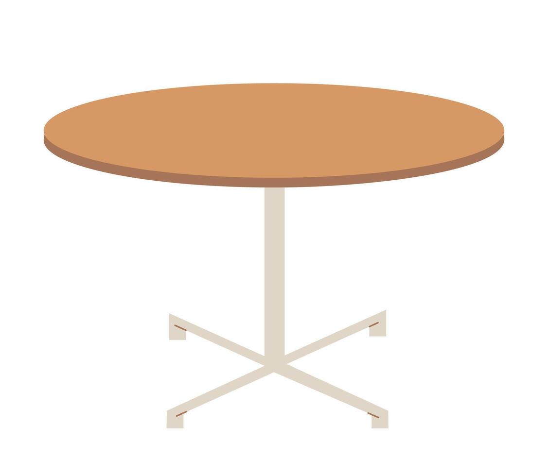table in flat style vector