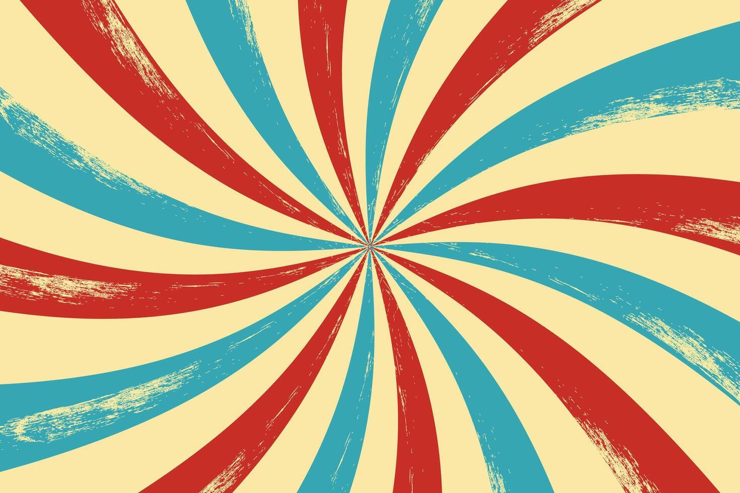 Abstract colorful retro swirl burst. Radial rays pattern. Carnival background Radial rays background vector