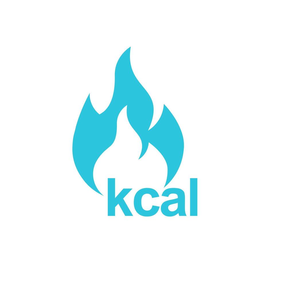 Metabolism, Burning calories icon on white background. From blue icon set. vector