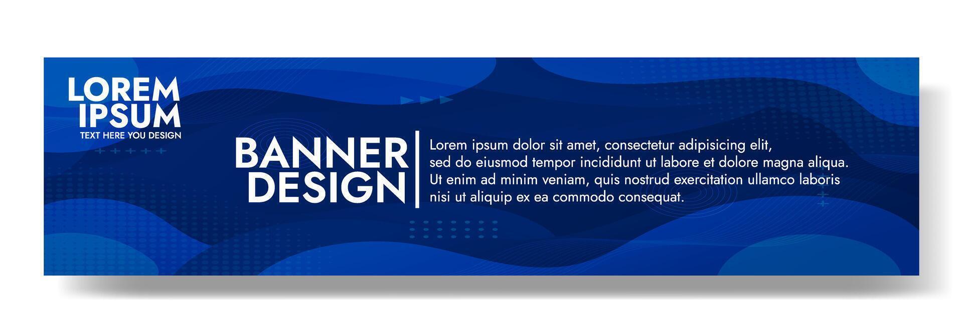 background template with blue waves vector