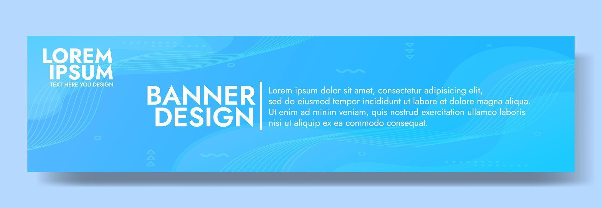 Abstract Blue Background With Waves vector