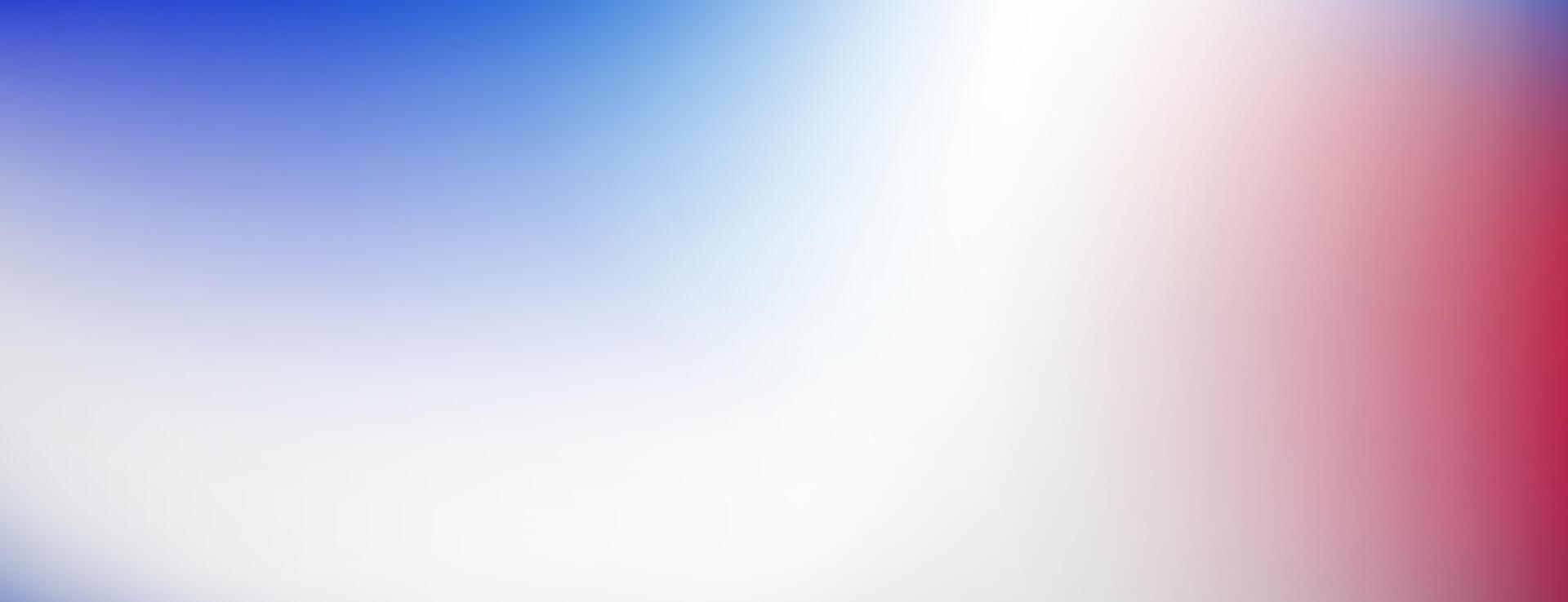 Abstract Gradient Background Blue White Red vector