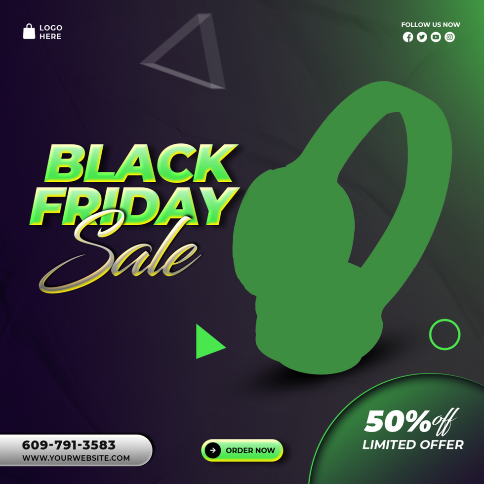 Black Friday Post psd