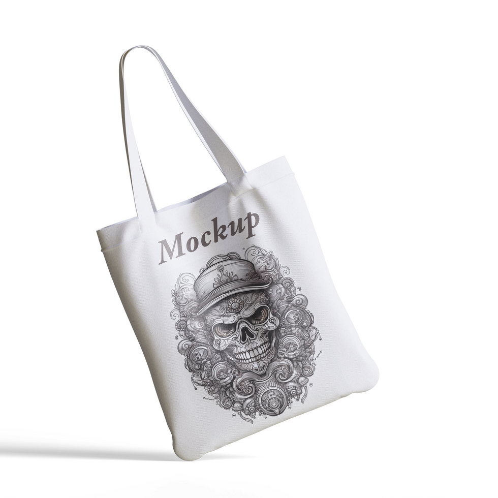 Tote bag mockup editable psd