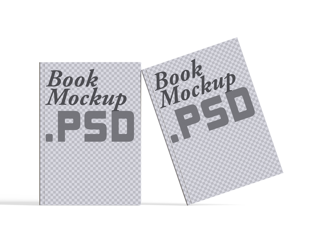 Realistic book mockup editable psd