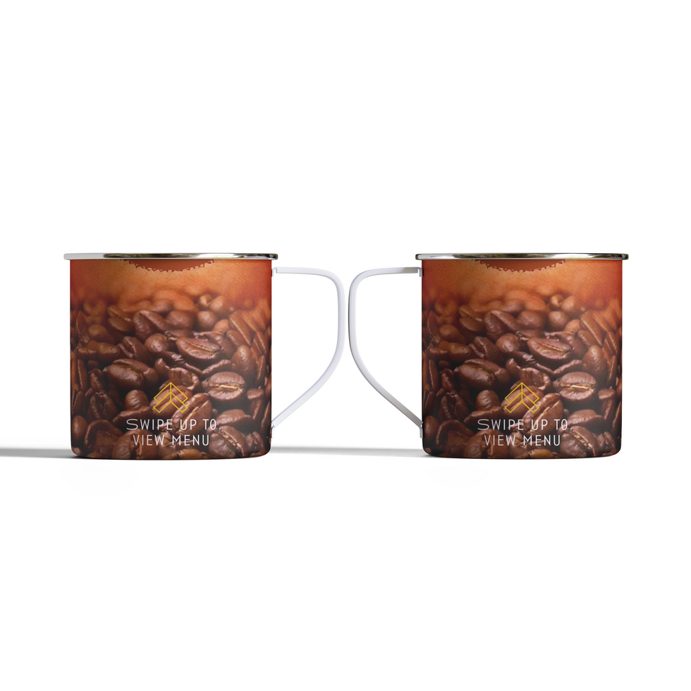 Two mug mockup editable presentation design psd