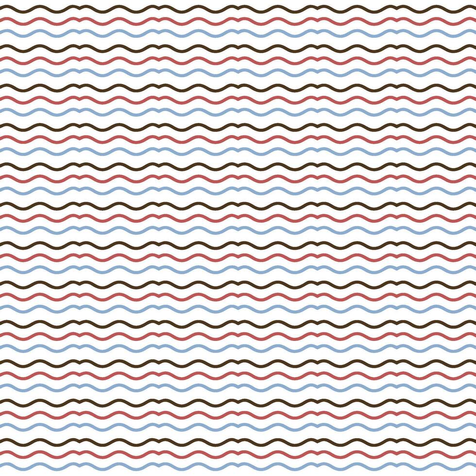 brown blue and red line pattern vector