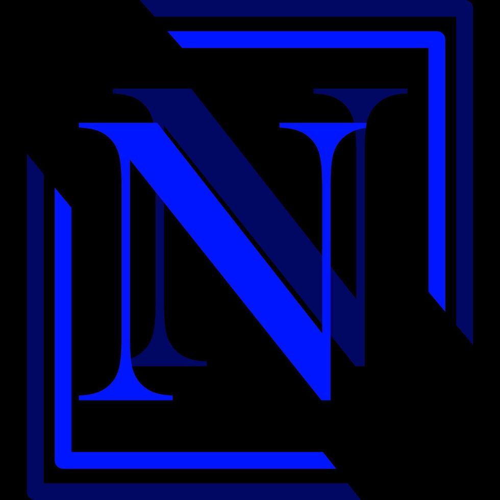 The logo for the n word vector