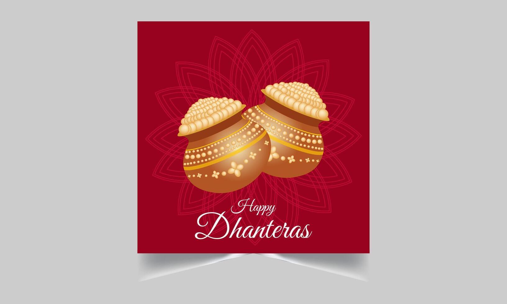 Deepavali booster Design vector