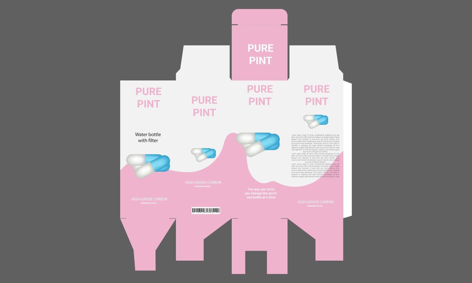 packaging design creative idea vector