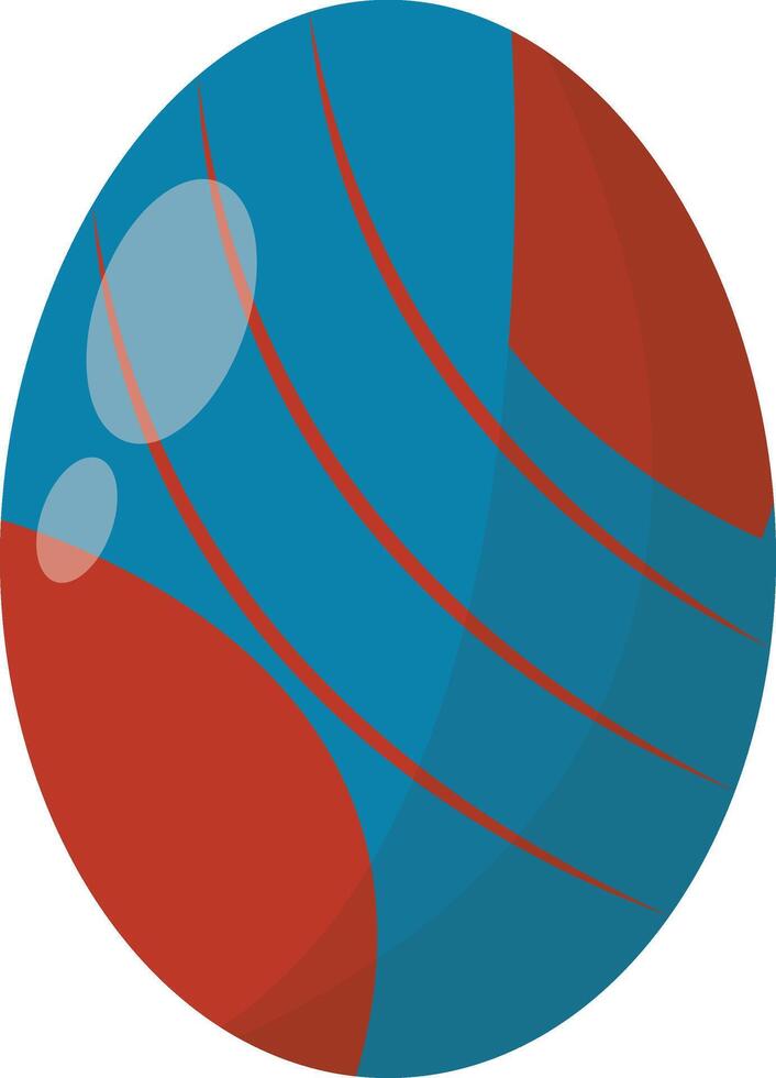 Cute Easter Eggs on White Background vector