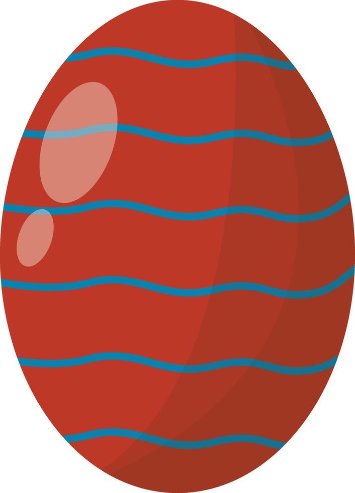 Easter Eggs in Floral Ornament vector